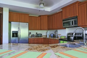 Stainless Steel Appliances in Kitchen