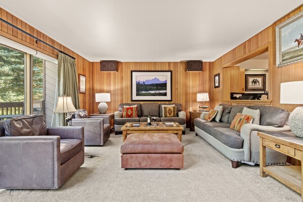 Living Room w/ Deck
