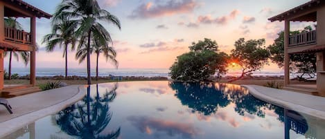 Pool at Sunset