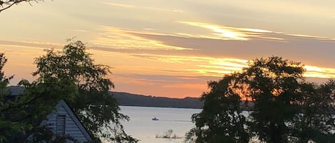 Utsikt mot havet/stranden