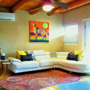Plenty of space to lounge properly.