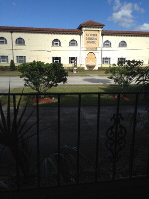 view of St Peters from front porch