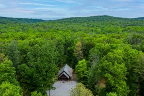 Aerial view of front.