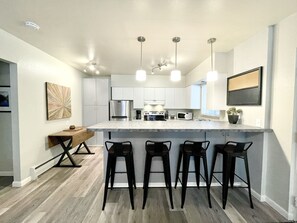 Kitchen with Stainless Steel Appliances