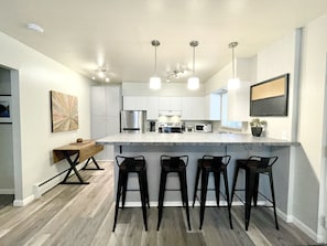 Kitchen with Stainless Steel Appliances