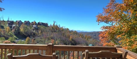 Deck Views of the Mountains