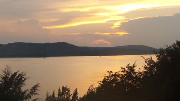 Enjoy beautiful sunsets nightly from your private balcony!