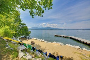 Shared Exterior | Lake Pend Oreille Access | Beach Area | Dock