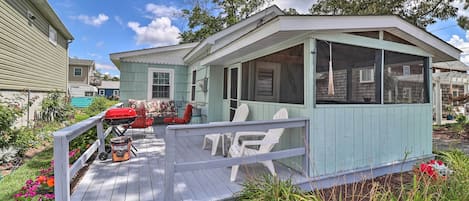 Millsboro Vacation Rental | 2BR | 1BA | 1 Step to Enter