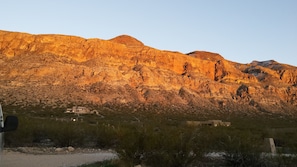 View behind the house