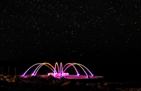 The Leaping Deer Ranch Fountain