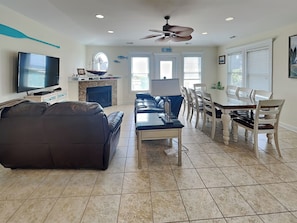 Living Room and Dining