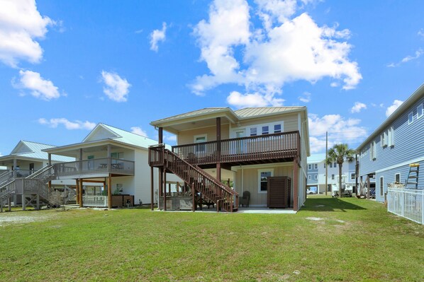 View of House from Backyard