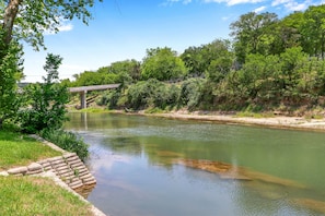 Direct entry to a highly sought after access point on the Guadalupe River