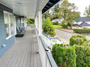 Main level wrap around porch 