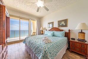 Gulf Front Master Bedroom