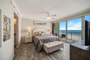 Gulf front master bedroom