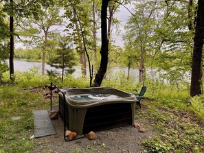 Baignoire à remous extérieure