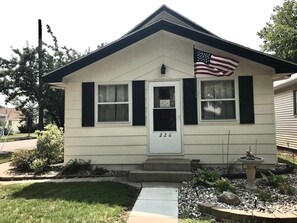 Front of home.