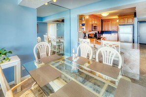 Dining Room - Bring the entire family together to dine for any meal at this inviting dining room table.