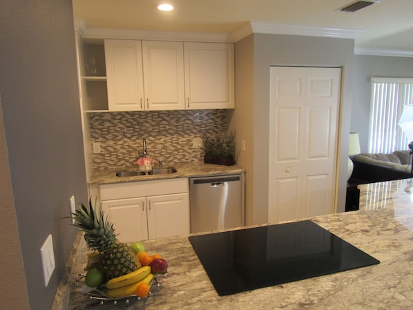 Cook a wonderful meal in this beautiful kitchen which has all new appliances.