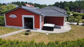 Bain à remous extérieur