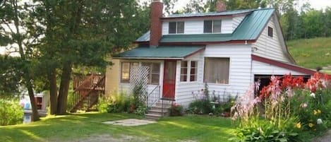 Landscaped front yard