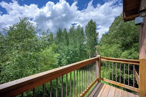 Step out into nature with your private deck access