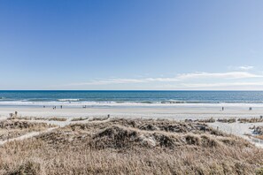 Beach and Ocean view from balcony