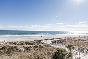 Beach and Ocean view from balcony