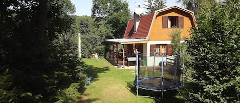 Cottage Vranov dam with big garden