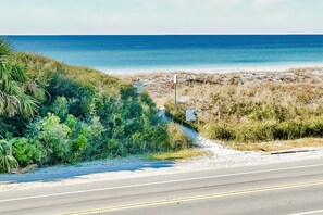 Just a short walk to beach access