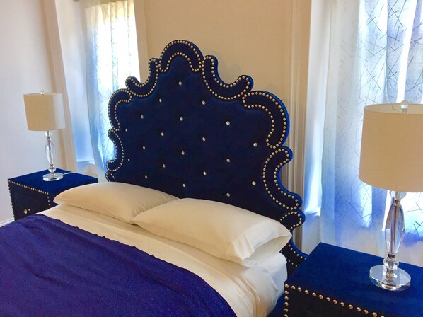 Blue bedroom