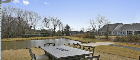 Patio Pond View