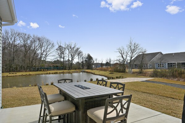 Patio Pond View