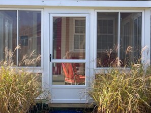 Sunroom entrance