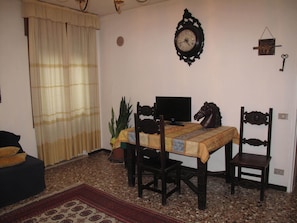 living room - dining room