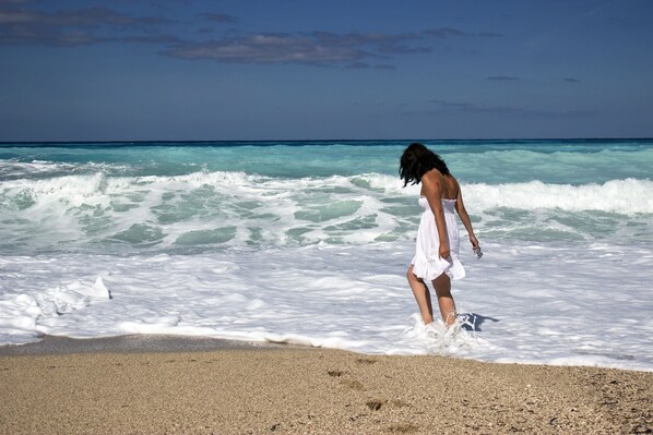 Enjoy the blue clear waters of the Gulf of Mexico