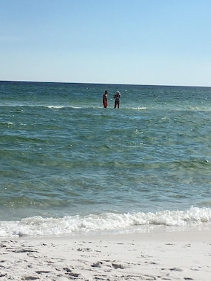 The emerald colored water, never get tired of that view