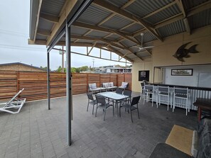 Deck area
