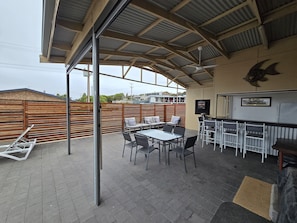 Deck area