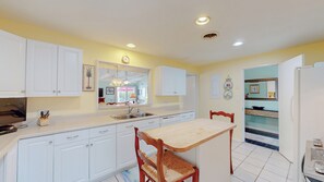 Fully Stocked Kitchen