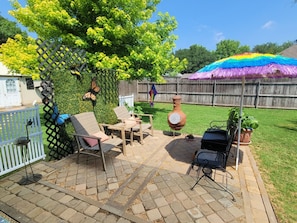Back patio