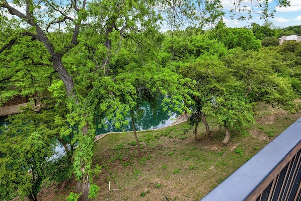 Camp Warnecke Estates is on the bank of the Comal River.
