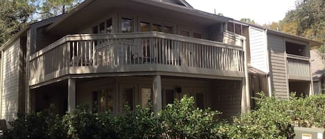 Upper level Villa with wrap around deck