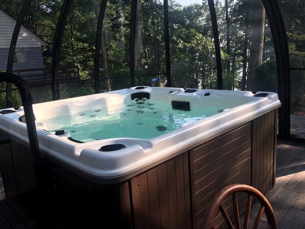 Bubbelpool utomhus