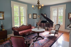 Living Room with Grand Piano