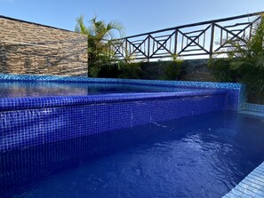 Pool auf dem Dach