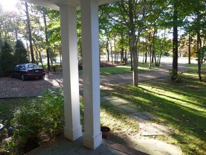 View from front entry (note:  driveway parking can accommodate  4 cars)