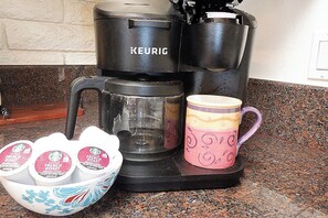 Kaffe och/eller kaffebryggare